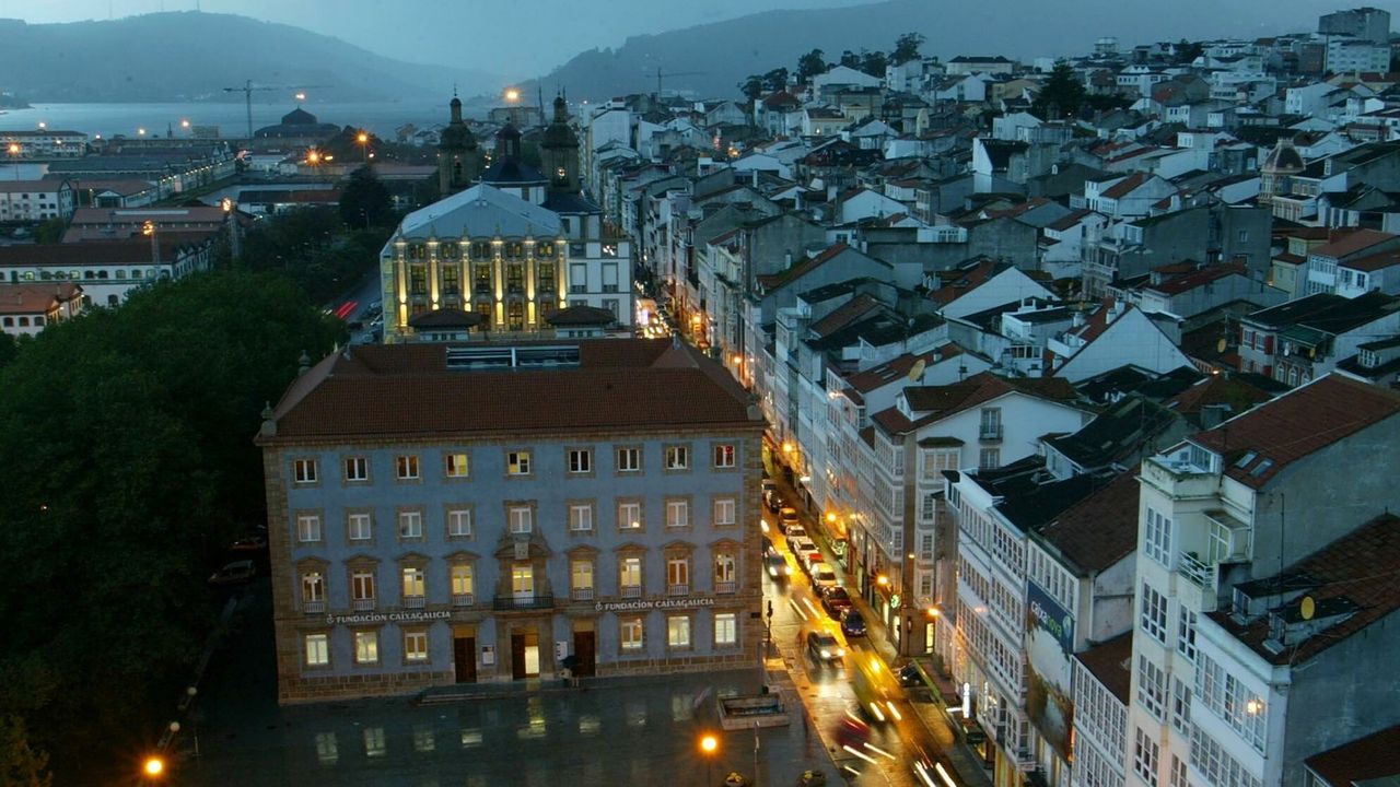 Vista general de Ferrol