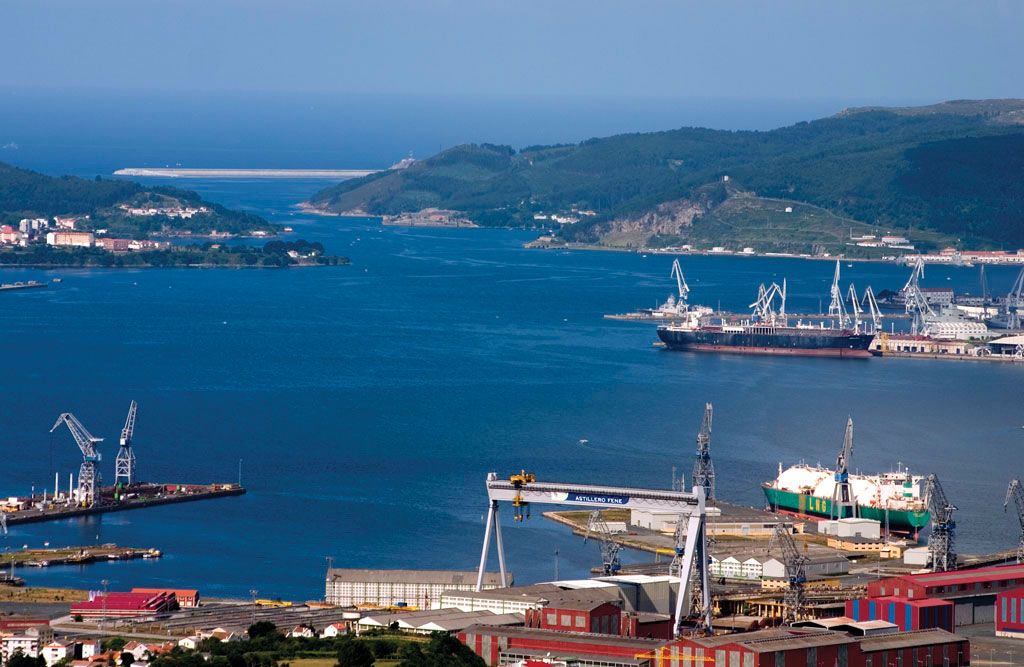 Vista general de Ferrol